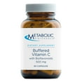 thumbnail image 1 of Metabolic Maintenance Buffered Vitamin C 500 mg with Bioflavonoids - Supplement Designed to be Easy On The Stomach (90 Capsules), 1 of 5