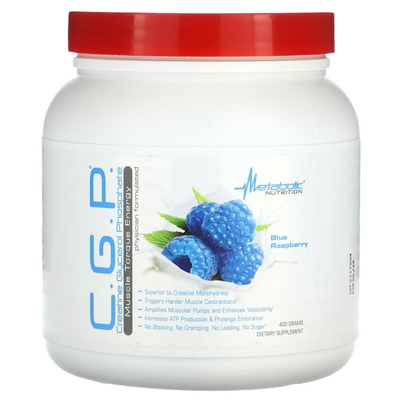 Metabolic Nutrition C.G.P., Blue Raspberry, 400 g