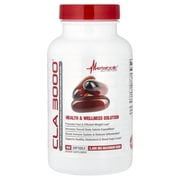 Metabolic Nutrition CLA 3000 , 90 Softgels 1,000 mg per Softgel