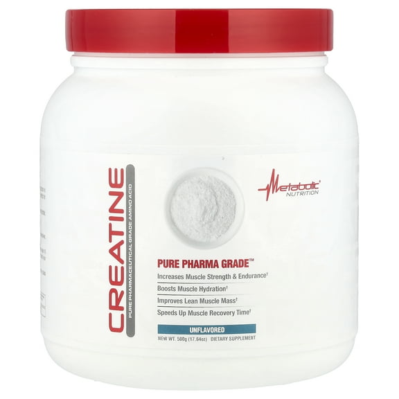 Metabolic Nutrition Creatine, Unflavored, 17.64 oz (500 g)