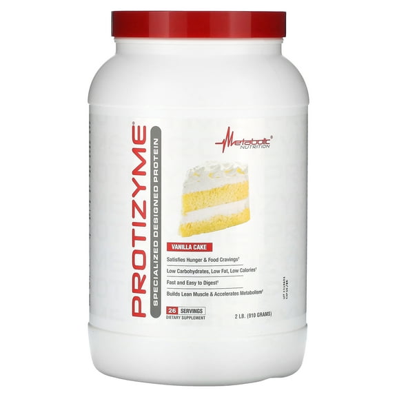 Metabolic Nutrition Protizyme Vanilla Cake - 2 lb