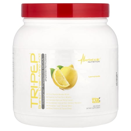 Metabolic Nutrition Tri-PEP Nutritional Supplement, Lemonade, 400 Gram