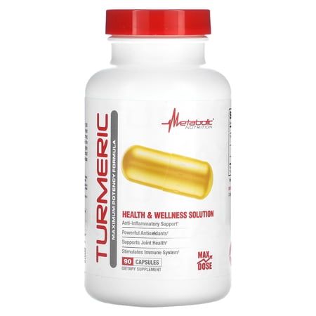 Metabolic Nutrition Turmeric, 90 Capsules