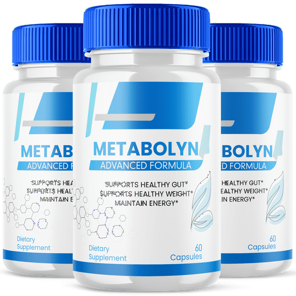 Metabolyn Advanced Formula Pills Supporting Energy and Healthy Lifestyle 180 Capsules