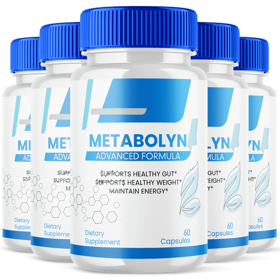 Metabolyn Advanced Formula Pills Supporting Energy and Healthy Lifestyle 300 Capsules