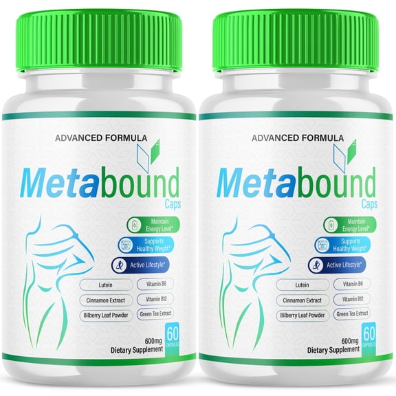 Metabound Advanced Formula Pills Supporting Energy and Healthy Lifestyle 120 Capsules