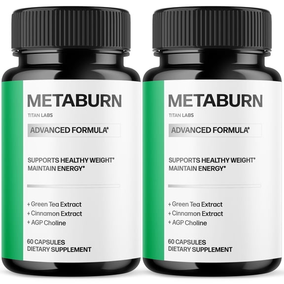 Metaburn Advanced Formula Pills Supporting Your Active Lifesyle Naturally Meta Burn 120 Capsules