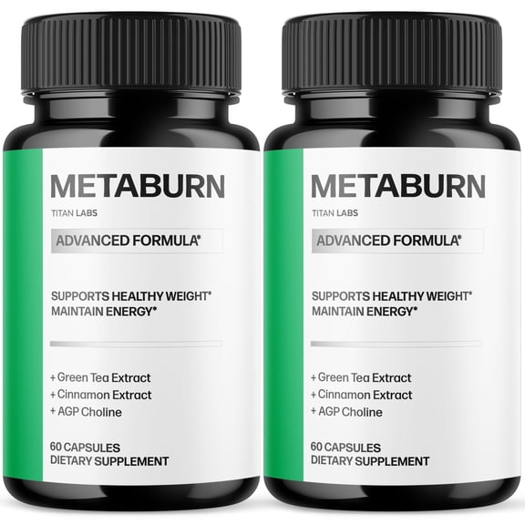 Metaburn Advanced Formula Pills Supporting Your Active Lifesyle Naturally Meta Burn 120 Capsules
