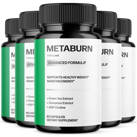 Metaburn Advanced Formula Pills Supporting Your Active Lifesyle Naturally Meta Burn 300 Capsules