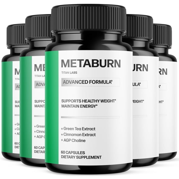 Metaburn Advanced Formula Pills Supporting Your Active Lifesyle Naturally Meta Burn 300 Capsules