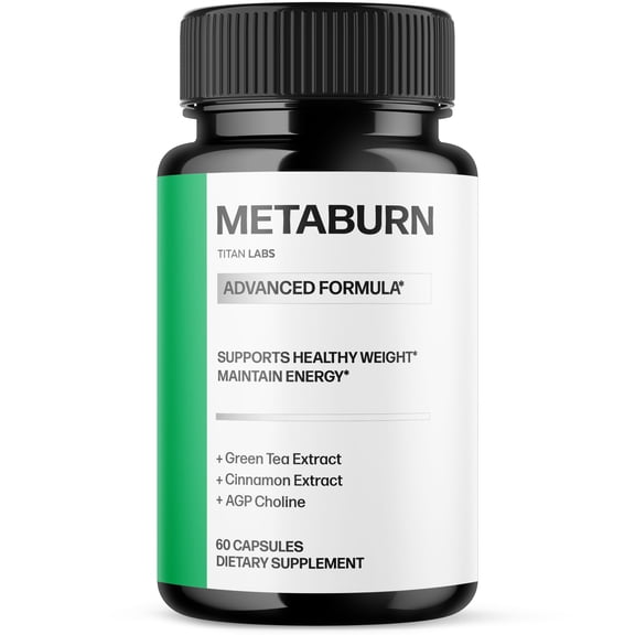Metaburn Advanced Formula Pills Supporting Your Active Lifesyle Naturally Meta Burn 60 Capsules