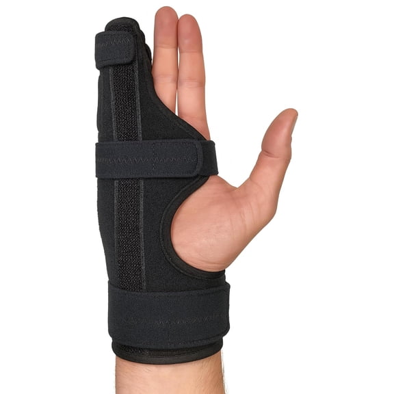 Metacarpal Finger Splint Hand Brace | Little Pinky Finger Splint For Boxer Fractures l Broken Ring or Hands Cast |Trigger Immobilizer Straightener l Ulnar Gutter Support | Boxer Brace | RIGHT L/XL