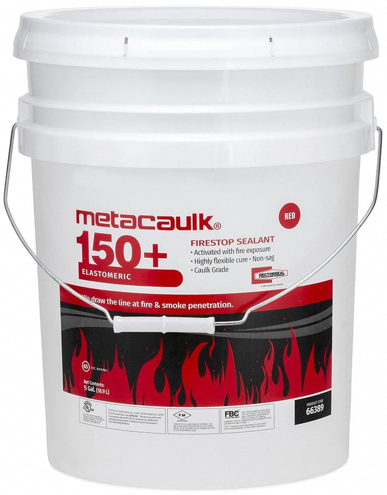 Metacaulk Fire Barrier Sealant,Pail,5 gal 66389