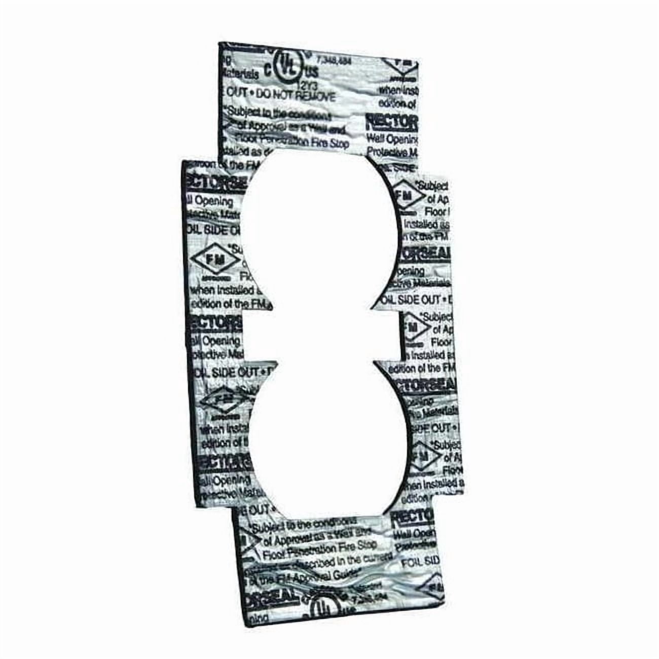 Fire Placket Fire Barrier Gasket,2-1/2