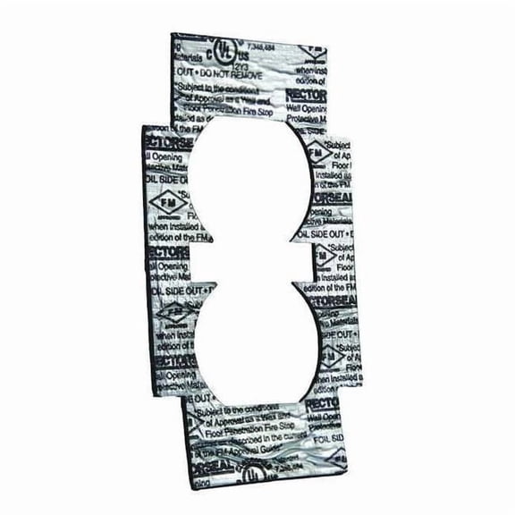 Fire Barrier Gasket,2-1/2" L,4-1/4" H 66272