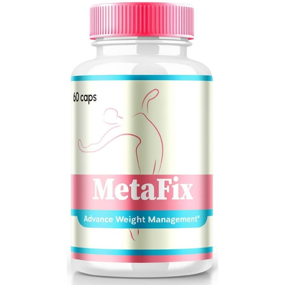 Metafix Capsules, Maximum Strength Weight Loss Formula For A Fit and Healthy Body, All-Natural Pills, Meta Fix to Support Your Active Lifestyle, Official Reviews (60 Capsules)