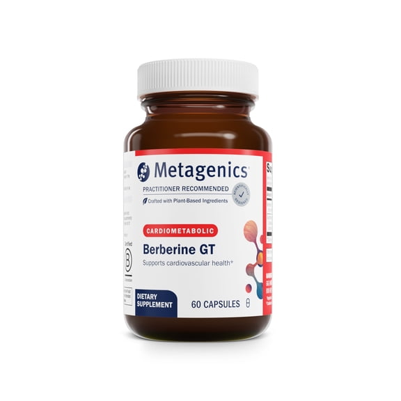 Metagenics Berberine GT - Supports Cardiovascular Health and Healthy Carbohydrate Metabolism* - 60 Count