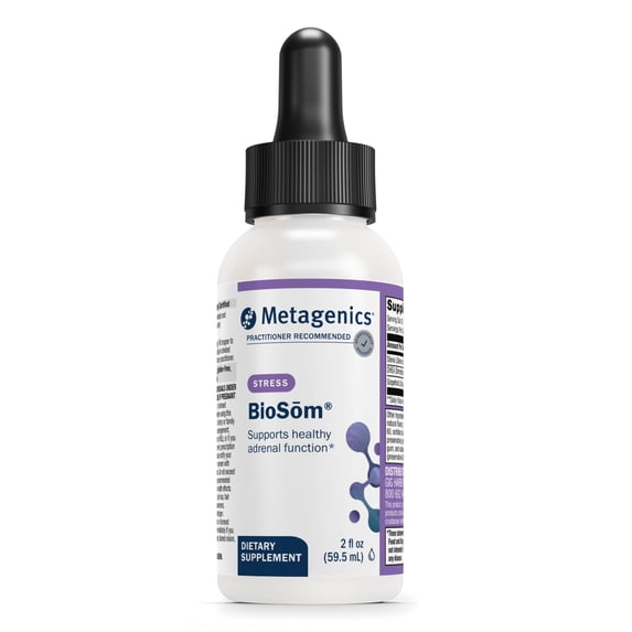 Metagenics BioSom - Liquid DHEA Supplement Dropper - for Men & Women - with Grapefruit Extract & Stevia - Liposomal Form of DHEA - 85 Servings