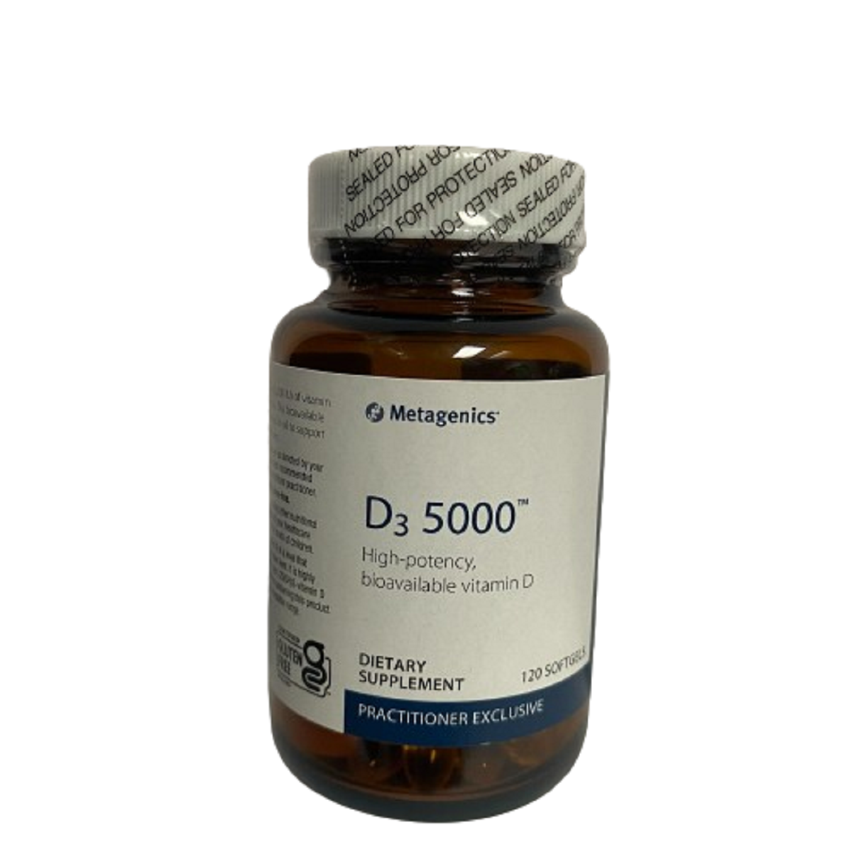 Metagenics D3 Bioavailable Vitamin D High Potency 5000 IU 120