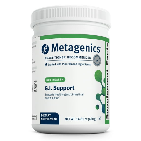 Metagenics G.I. Support - Gastric Mucosa Support* - Gluten-Free - Non-GMO - Antioxidants Supplement* - GI & Gut Relief - Immune Support* - 14.81 oz