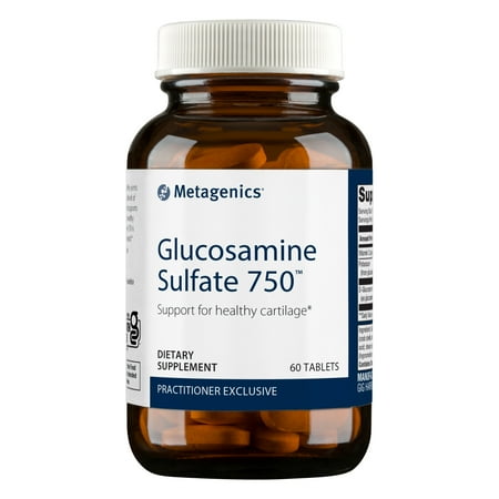 Metagenics - Glucosamine Sulfate Nutritional Support for Joints & Other Connective Tissues 750 mg. - 60 Tablets