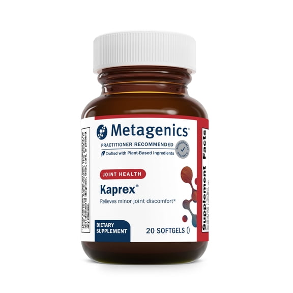 Metagenics Kaprex, Selective Kinase Response Modulators for Joint Comfort, Plant Based - 20 Softgels