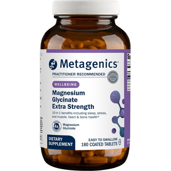 Metagenics Magnesium Glycinate Extra Strength 180 Tablets