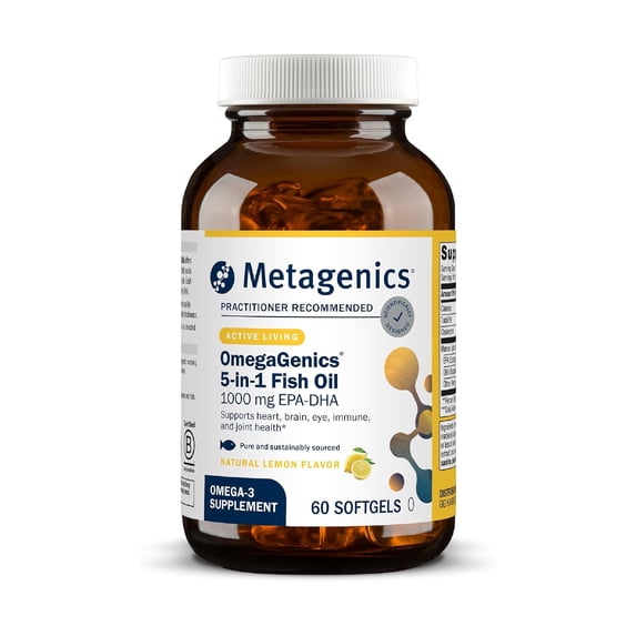 Metagenics OmegaGenics Fish Oil EPA-DHA 1000mg 30 Softgels
