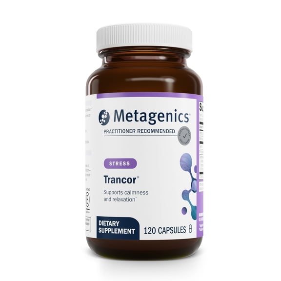 Metagenics Trancor, Glutamate & Balance Supplement with NAC and Taurine to Help Promote Calmness - 120 Capsules, 60 Servings