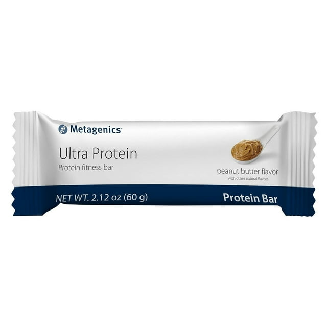 Metagenics Ultra Protein Bar - Meal Replacement Bar - Fitness Bar - With Fiber, Iron & Calcium - 12 Bars