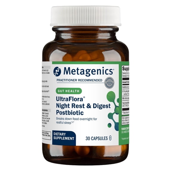 Metagenics UltraFlora Night Rest & Digest Postbiotic 30 C