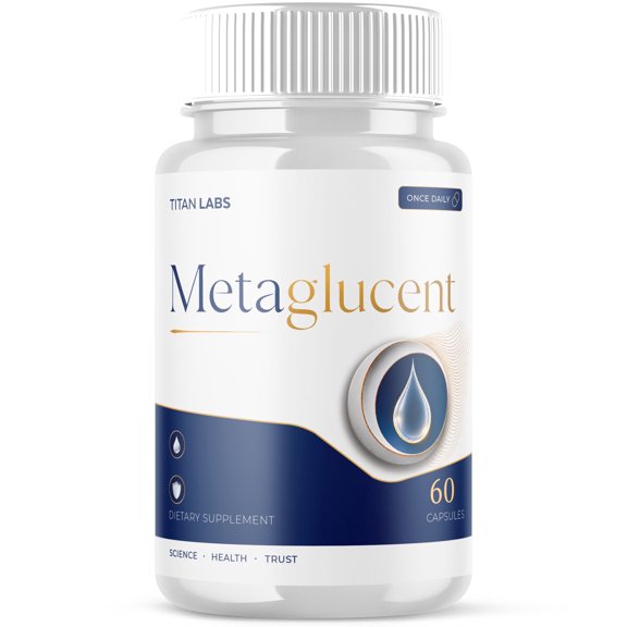 Metaglucent Advanced Formula Blood Support for Health and Wellness Meta Glucent 60 Capsules