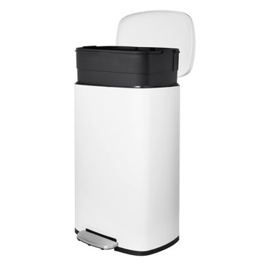 Snapklik.co : NINESTARS OTT-50-19RD Open Top Office Bathroo Trash Can