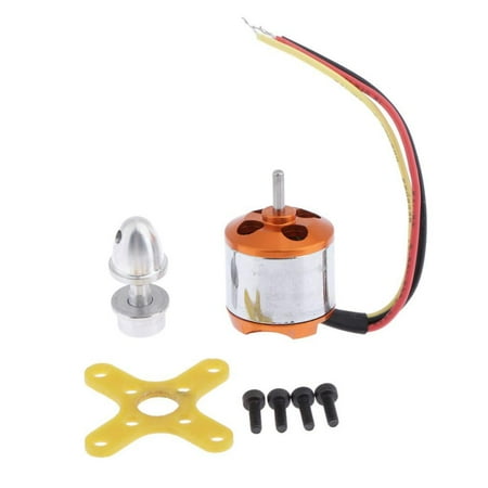 Metal 2200KV Brushless Drone Outrunner Motor for RC Quadcopter