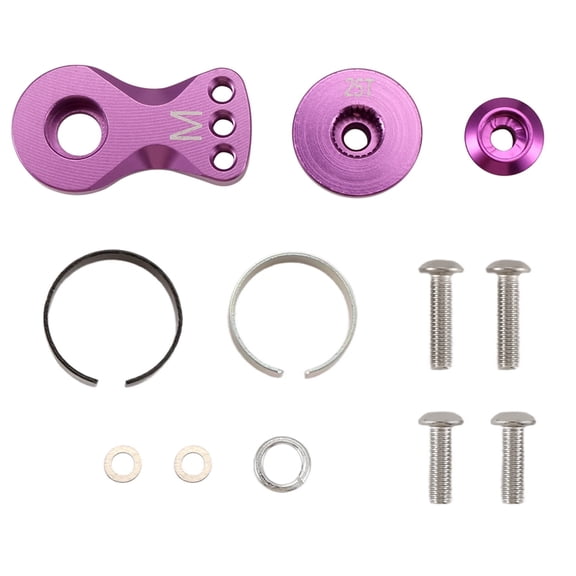 Metal 25T Adjustable Servo Saver Arm Horn for -4 SCX10 1/10 RC Cars Helicopter Model Boat Upgrade Parts,M,B