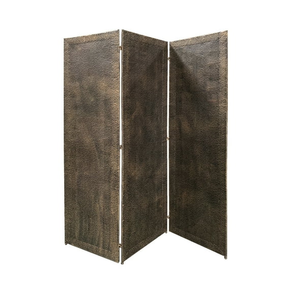 Home Decorative Indoor Forger Screen - Grey & Brown