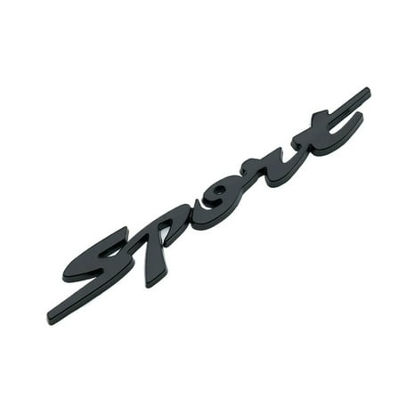 Metal 3D Chrome Car Trunk Auto body Racing Sport Word Letter Sticker Water Proof Logo Emblem Badge Decal Sticker Car Accessories