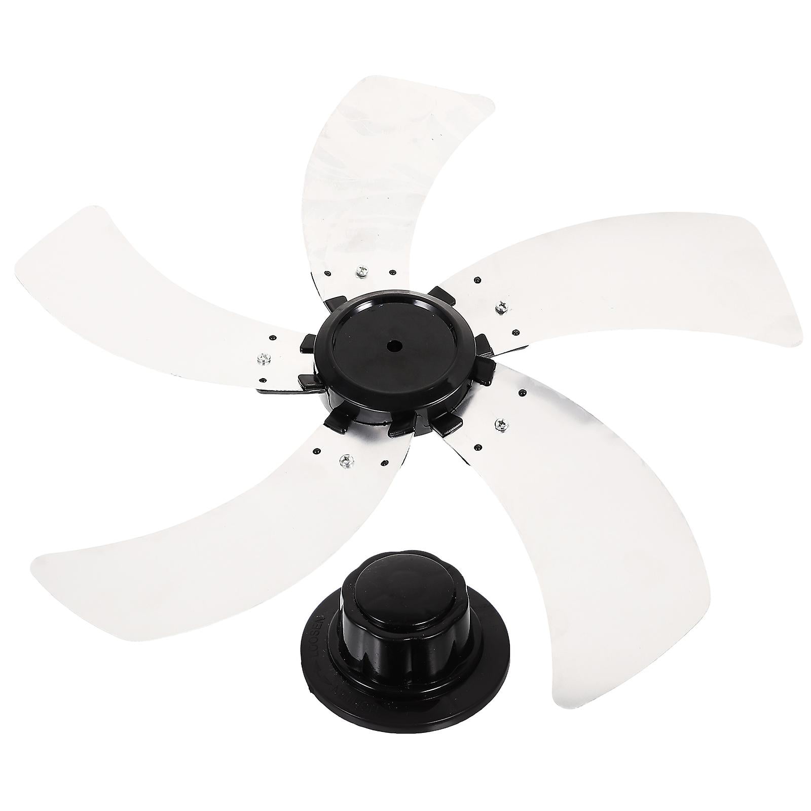 Metal 5 Leaves Fan Blade Indoor Standing Fan Replacement Part Electric