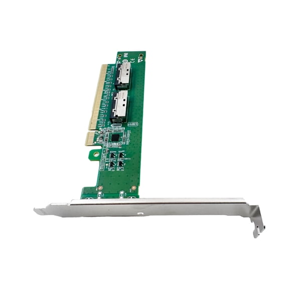 Metal 8i Connector Board PCIExpress X16 Host Bus Adapter Card With Optional SFF 8639 Cables