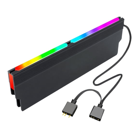 Metal ARGB LED Memory Heatsink For DDR5 DDR4 DDR3 DDR2 RAMs Cooling Solution