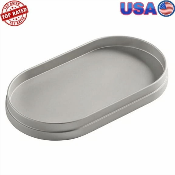 Metal Accessory Tray Organizer Bathroom Bedroom Office Easy Access Storage New