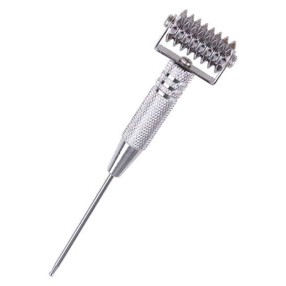 Metal Acupuncture Point Pen Ear Massage Tool Face Roller Telescopic Deep Tissue Massage Tool for Face Ear Self-Massage