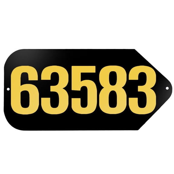 Metal Address Plaque,Number Signs For House Wall Plaque, Street Name Address Sign,Modern House Numbers
