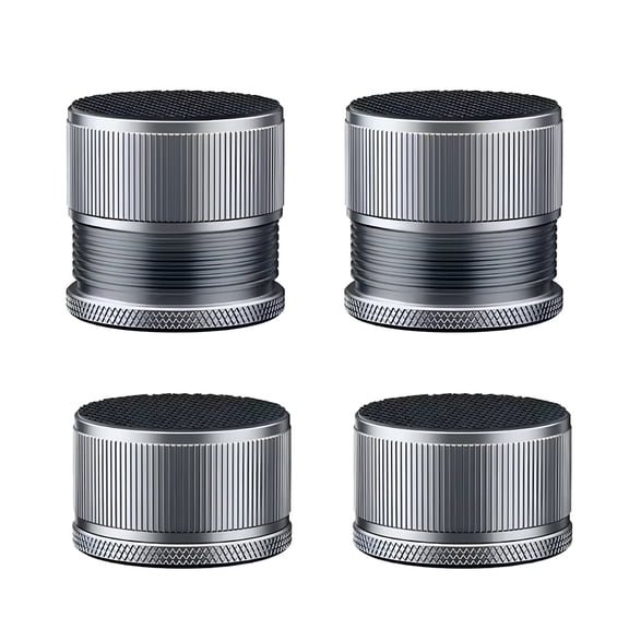Metal Adjustable Furniture Risers, Heavy Duty Couch Risers, Table Leg Height Extenders with Threaded Adjustment, 0.9-1.5 in / 2.3-3.9 cm Adjustable Height