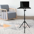 thumbnail image 1 of Metal Adjustable Tripod Stand With Tray Laptop Projector Outdoor Home Office For A Bedroom, Living Room, Study, Office, 1 of 20