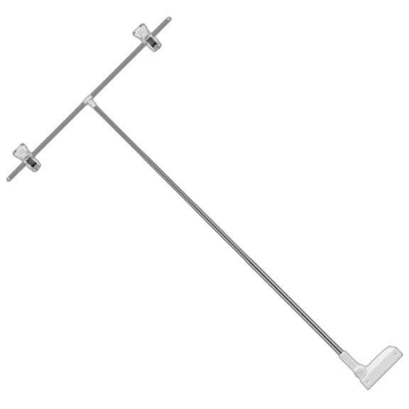 Metal Advertising Sign Stand Adjustable Height, Portable Poster Display Holder for Retail Shop Promotion