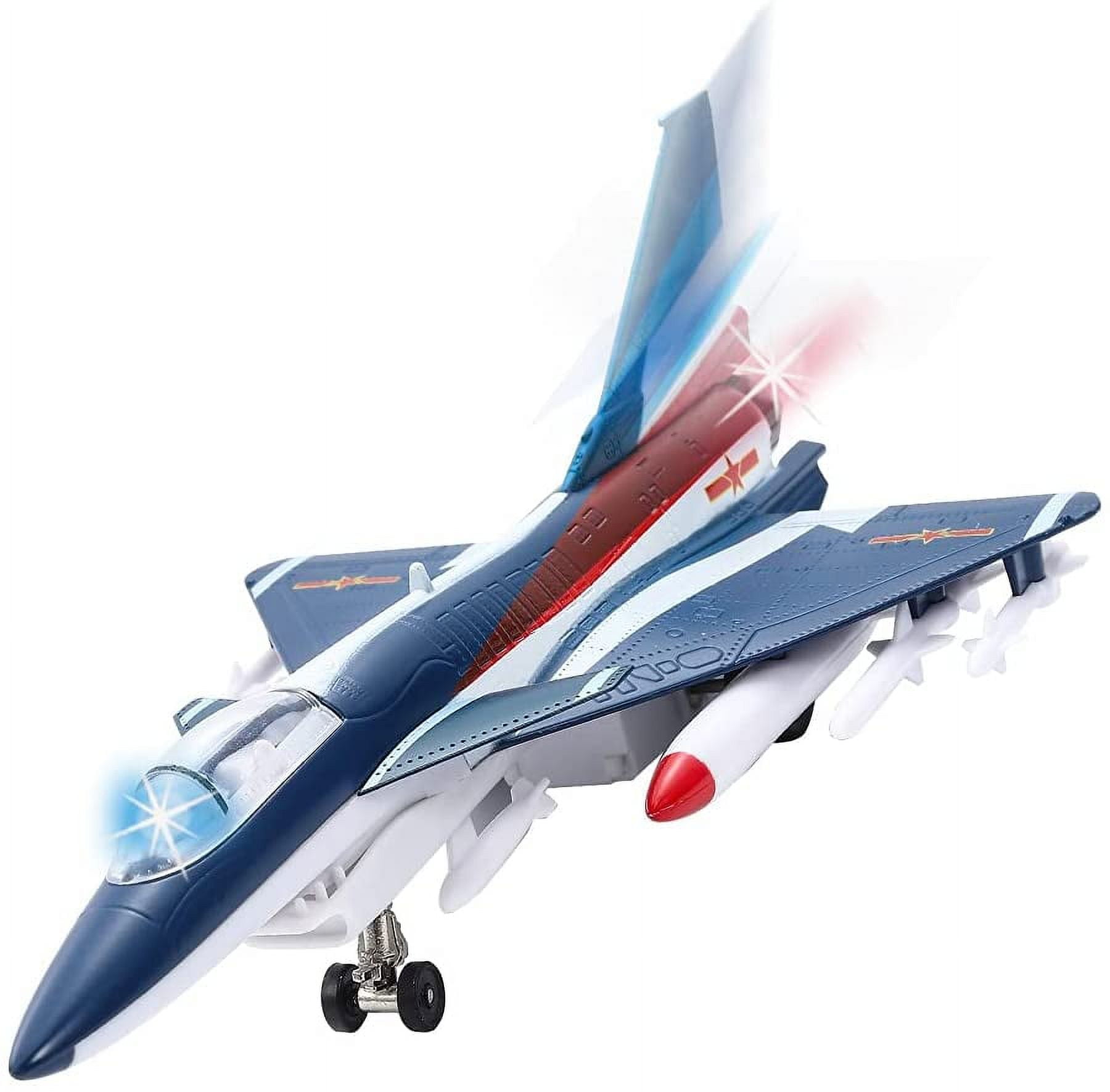 Metal toy fighter plane on sale