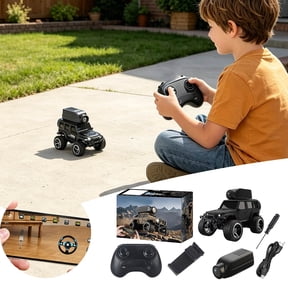 Metal All-Terrain Remote Control Off Road Vehicle 2.4GHz Wireless RC Racing Truck Durable Metal Construction for Adults Hobbyists Outdoor Indoor Adventure Gift