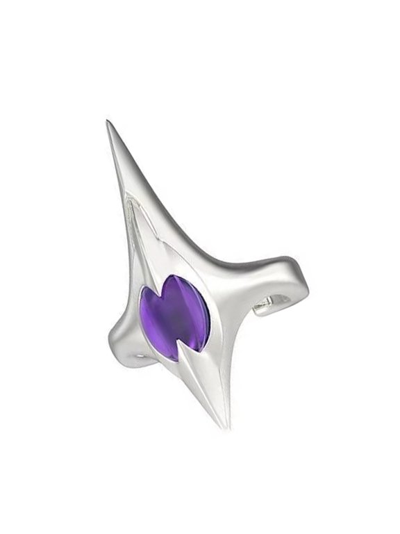Gothic Punk Spikes Rings Adjustable Opening Unique Fit Dark Fashion Alloy Metal