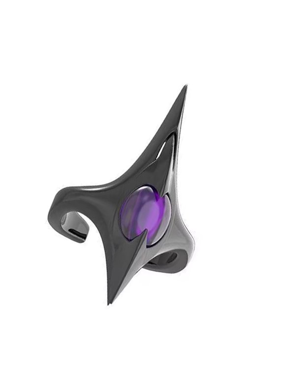 Gothic Punk Spikes Rings Adjustable Opening Unique Fit Dark Fashion Alloy Metal